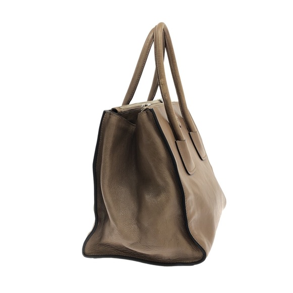 Prada Tote Bag Leather Brown - Picture 1 of 13
